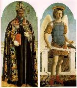 Piero della Francesca Polyptych of Saint Augustine fy oil on canvas